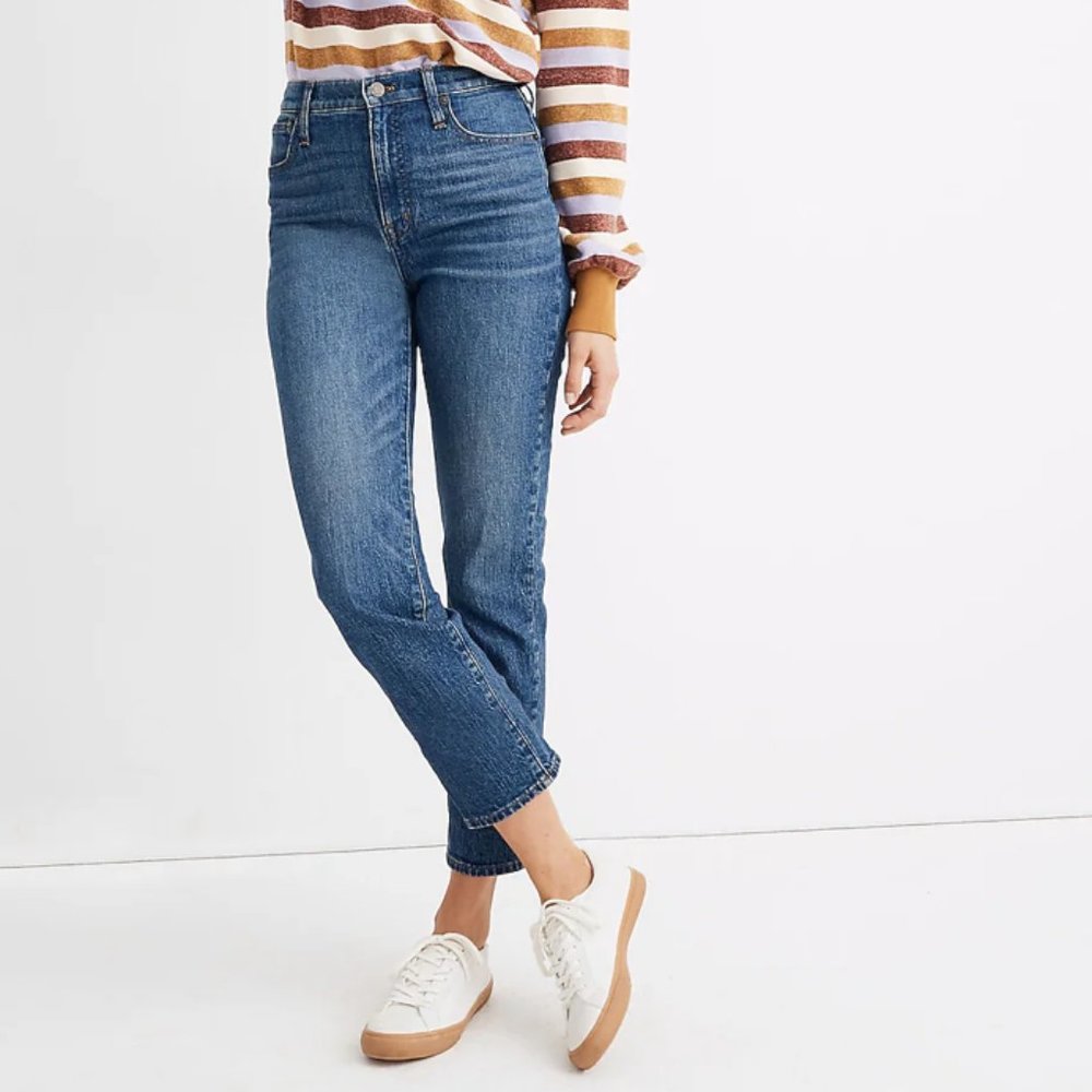 Madewell Classic Straight-Leg Jeans